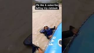 First time rafting minivlog trending trendingshorts raftinginrishikesh rishikesh rider love [upl. by Leopoldeen469]