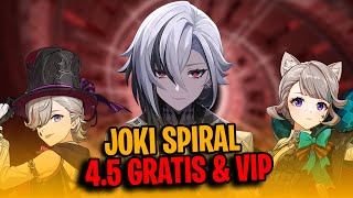 JOKI SPIRAL ABYSS GRATIS  GENSHIN IMPACT INDONESIA [upl. by Edak321]