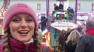 Größter Herbstmarkt Deutschlands 🎡 Highlights vom Hochheimer Markt 🎠  Nessi [upl. by Woothen]