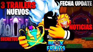 LOCURA😵‍💫 3 NUEVOS TRAILERS y POR FIN la DRAGON UPDATE🐲🔥BLOX FRUITS [upl. by Julietta644]