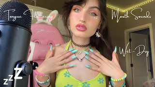 Beebee ASMR Tongue Fluttering Part 3 Compilation  Mouth Sounds WetDry UpClose Personal Attention [upl. by Ecneralc]