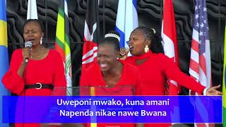 NGAI WAKWA Uweponi mwako by WOF Church praise team [upl. by Ahsilrae]