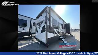 Marvelous 2022 Dutchmen Voltage 4135 Toy Hauler RV For Sale in Kyle TX  RVUSAcom [upl. by Vergil504]