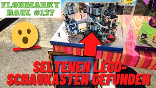 Seltenen LEGO SCHAUKASTEN gefunden 😮 flohmarkt Haul  Schnäppchenjäger unterwegs lego resell [upl. by Kelda]