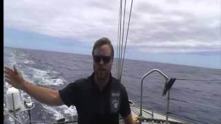 Sitting in 2nd position Alex Thomson in the South Atlantic [upl. by Orlene]