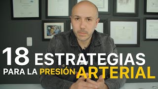 18 ESTRATEGIAS QUE PUEDEN AYUDARTE A DISMINUIR LA PRESIÓN ARTERIAL  Dr Carlos Jaramillo [upl. by Schrick524]