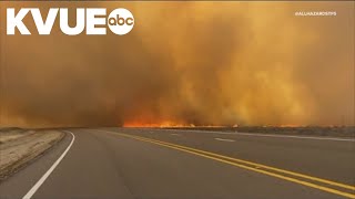 New updates as wildfires continue to spread through the Texas Panhandle  Cause still unknown [upl. by Anenahs487]