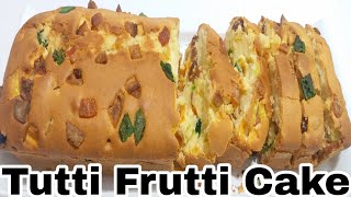 Tutti Frutti Cake Recipe [upl. by Aita]