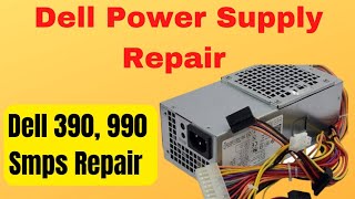 Dell optiplex 390 990 790 Power Supply Repair  Dell 0XW781 X3KJ8 SMPS Repair [upl. by Jorie]