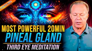 20Min Pineal Gland Guided Meditation Third Eye Activation  Joe Dispenza [upl. by Ymia]