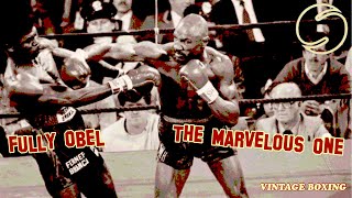 Marvelous Marvin Hagler vs Fulgencio Obelmejias 1 ITV 1080p 60fps [upl. by Nowell938]