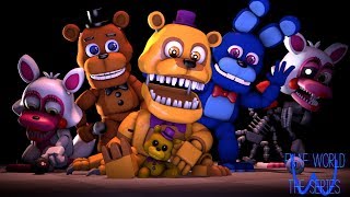 FNaF World Redacted  Chippers Revenge Boss Fight All 5 Stars [upl. by Nirrak]