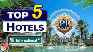 TOP 5 Budget Friendly Hotels on International Drive Orlando [upl. by Joo646]