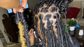 How to Attach Premade Butterfly Locs [upl. by Edyth]