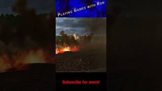 German tank runs over Soviet infantry on WW2 battlefield  Project Reality gaming [upl. by Hattie301]