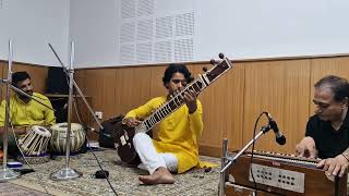 Raag Yaman Alap Part 1 on sitar  Jugalbandi  Sitar HarmoniumTabla live indianmusic indianraag [upl. by Rennerb]