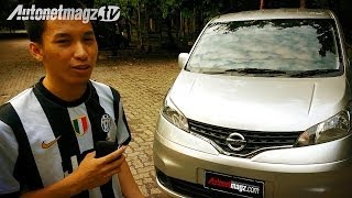 Review Nissan Evalia tipe SV MT Indonesia Test Drive by AutonetMagz [upl. by Elliven]