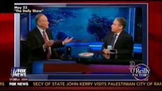 Bill OReilly vs Jon Stewart Over Muslim Terrorism [upl. by Tessa]