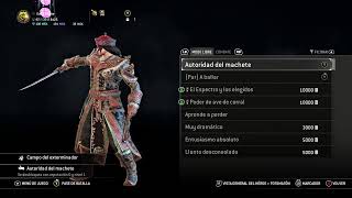 Ordenes y maestrias de la pirata en for honor [upl. by Anima]