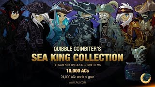 AQW  Pirate Collection Chest 2018  Quest [upl. by Kciv]