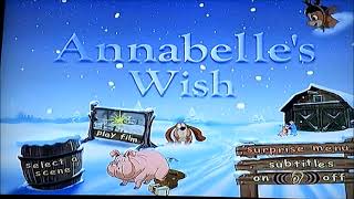 DVD Opening to Annabelles Wish UK DVD [upl. by Ronym815]