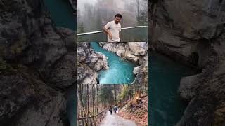 Füssen Lechfalls Germany Neuschwanstein Castle daily travel shorts dailyshorts like [upl. by Lerraj840]