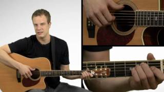 Finger Picking Guitar Lesson  Finger Picking Basics [upl. by Nariko]