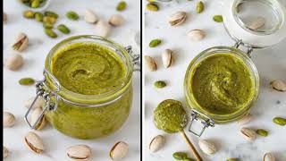 Purée ou pâte de pistache  pistachio butter  عجينة الفستق [upl. by Asirahc]