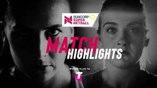 Round 11  NSW Swifts vs Melbourne Vixens highlights [upl. by Tsai]