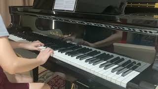 Sunsets in Savannah ABRSM PIANO 20252026 Grade 4  B2 [upl. by Nyladnewg]