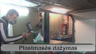 Plastmasės dažymas [upl. by Navada417]