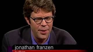 Jonathan Franzen interview on quotThe Correctionsquot 2001 [upl. by Aihseyt]