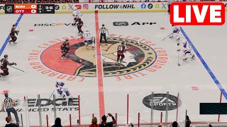 NHL LIVE🔴 Oilers vs Senators  19th November 2024  NHL Full Match  NHL 25 [upl. by Foscalina]