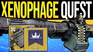 Destiny 2  How to Get XENOPHAGE  Full Exotic Quest Guide Lost Sector Puzzles amp Dungeon Steps [upl. by Ttreve]