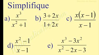 Simplificación de expresiones racionales [upl. by Rubie]