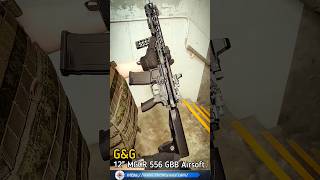 GampG 12 inch MGCR 556 GBB Airsoft Rifle w MLok Handguard [upl. by Bolten]