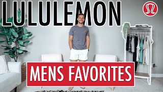 BEST LULULEMON ITEMS FOR MEN  Try On amp Review [upl. by Eelymmij164]