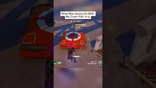 My Crash Pad Started Spazing Out 💀😭 shorts fortnite [upl. by Fidellas]