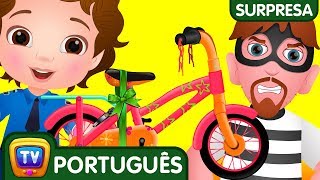 Os ladrões de bicicleta The Bicycle Thieves  Ep 14  ChuChu TV Ovos Surpresa da Polícia [upl. by Nosduh]