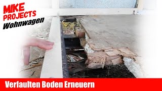 Wohnwagen Wasserschaden Reparieren Teil 2 Latten erneuern [upl. by Chaddie175]