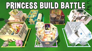 MEGA Princess Bedroom BuildOff CHALLENGE [upl. by Euqinwahs202]