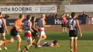 Lavington Panthers vs Myrtleford Saints Round 9 2010 12 [upl. by Farny429]