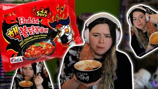 SPICY NOODLE CHALLENGE [upl. by Anived77]