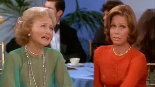 The Mary Tyler Moore Show  Sue Ann Nivens Betty White  clip from Sue Ann Falls In Love S6E23 [upl. by Arta]