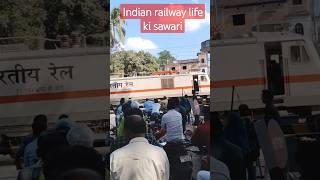 train hamari life ki sawari hailive train statusshortvideo [upl. by Nyrhtakyram160]