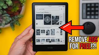 Kindle with Ads vs No Ads  How To Remove Ads for FREE [upl. by Gloriane]