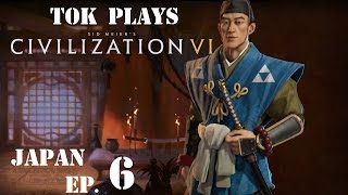 Tok plays Civilization 6  Japan ep 6  Feudal Times In Rural Japan [upl. by Philippa]