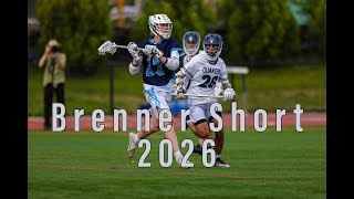 Brenner Short 2024 Late season highlights 2026 middie [upl. by Attiuqehs]