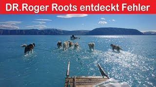 Gletscher schmelzen  DrRoger Roots ist was interessantes aufgefallen seht selbst [upl. by Bradway538]