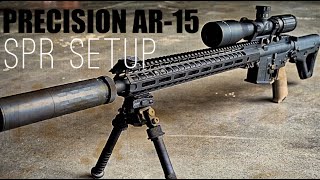 AR15 Long Range  Precision SPR Setup [upl. by Leunamesoj]